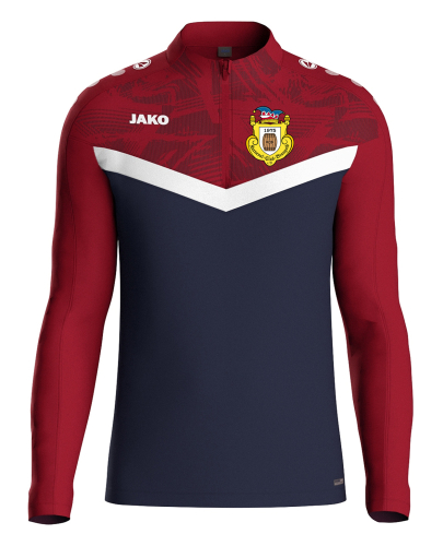 ZipTop  für Kinder/ Herren | JAKO Iconic | marine/chili red | Karneval Club Braugold