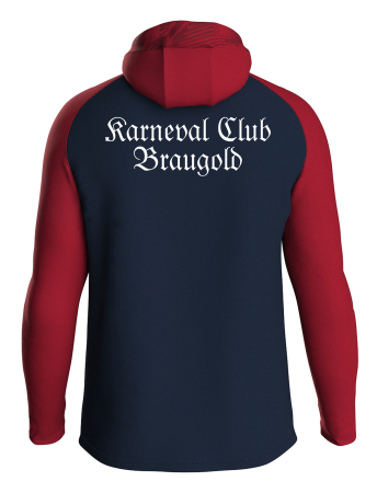 Kapuzenjacke JAKO Iconic | Kinder/Herren | marine/chili...