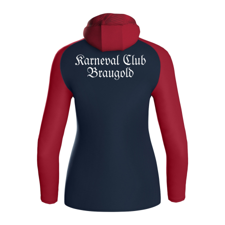 Kapuzenjacke JAKO Iconic | Damen | marine/chili red |...