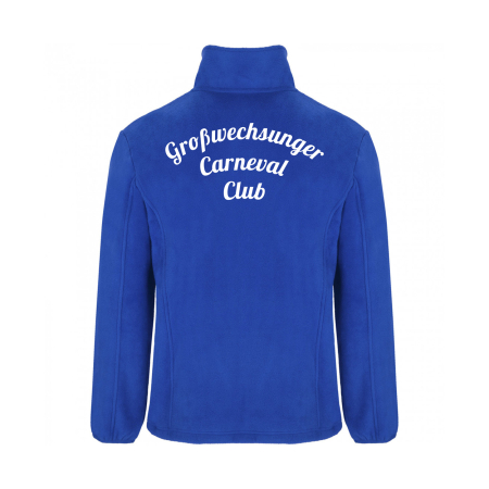 Fleecejacke | Damen | royal blau | Großwechsunger Carnevalclub e.V.
