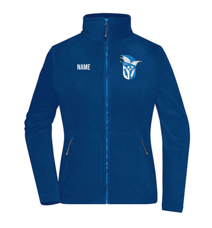 Fleecejacke | Damen | royal blau | Großwechsunger Carnevalclub e.V.
