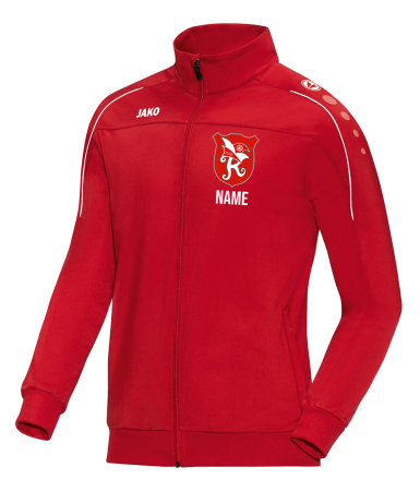 Polyesterjacke Kinder/Herren  | JAKO Classico | rot | Karnevalclub Reseda 1967 e.V.