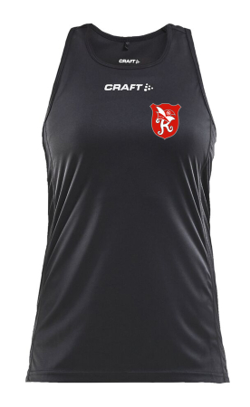 Tanktop | CRAFT | Rush Singlet | Damen | schwarz |  Karnevalclub Reseda 1957 e.V.