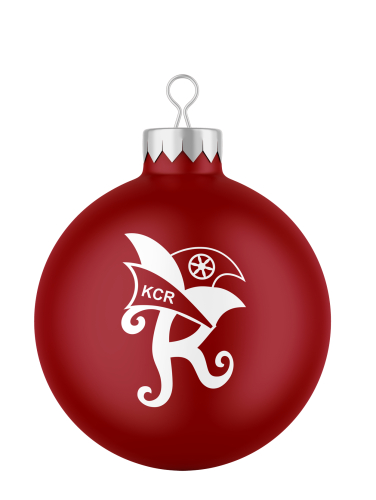 Weihnachtsbaumkugel | matt | Logo | Karnevalclub Reseda 1967 e.V.