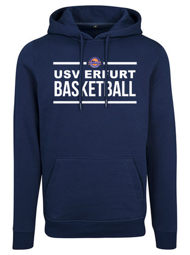 Hoodie | Herren | navy | USV Erfurt Basketball