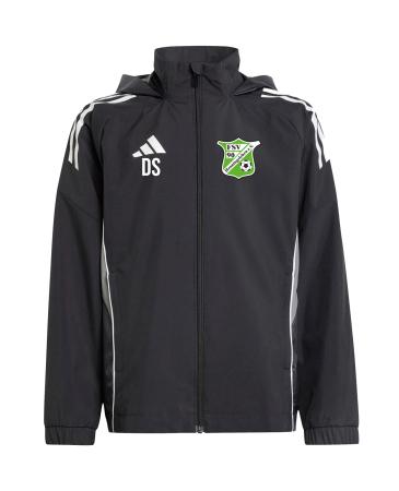 All Weather Jacket | Kinder | adidas TIRO 25 | black | FSV 90 Henningsleben