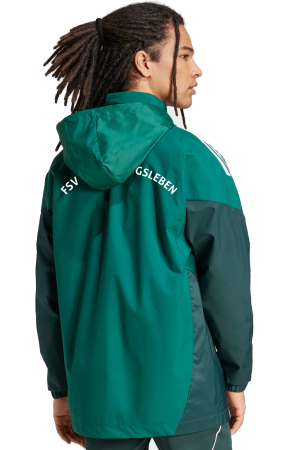 All Weather Jacket | Herren | adidas TIRO 25 | dark green | FSV 90 Henningsleben