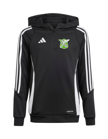 Training Hoodie | Kinder | adidas TIRO 24 | black | FSV 90 Henningsleben