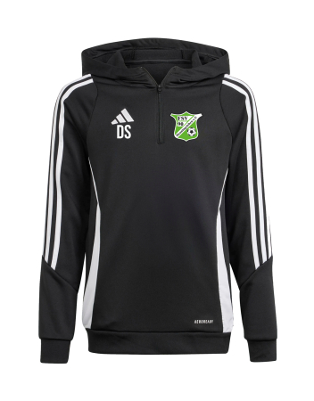 Training Hoodie | Kinder | adidas TIRO 24 | black | FSV 90 Henningsleben