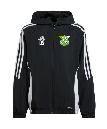 Wind-Breaker | Kinder | Adidas Tiro 24 | black | FSV 90 Henningsleben