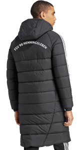 Long Coat | Herren | Adidas Tiro 24 | black | FSV 90 Henningsleben
