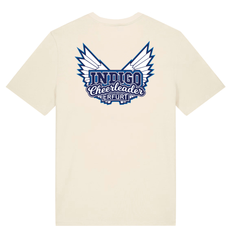 T-Shirt für Herren | natural raw | Indigo Cheerleader