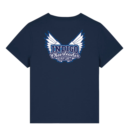 T-Shirt für Damen | navy | Indigo Cheerleader