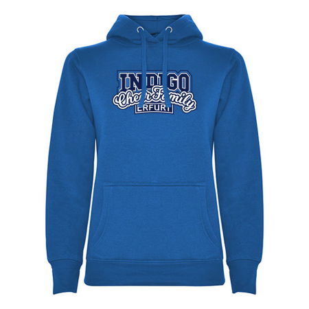 Hoodie | Damen | CheerFamily | Indigo Cheerleader