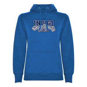 Hoodie | Damen | CheerFamily | Indigo Cheerleader