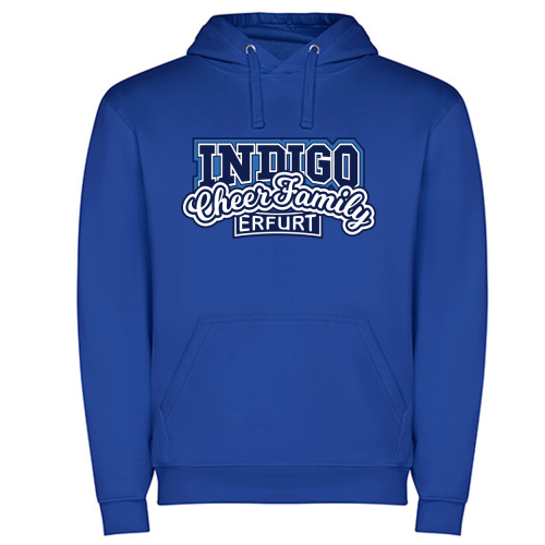 Hoodie | Herren | CheerFamily | Indigo Cheerleader