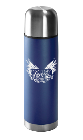 Isolierflasche Wings | Edelstahl | matt | blau | 500ml |...