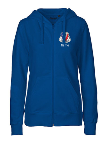 Kapuzenjacke | Damen | royal | Krimderöder Karneval Club