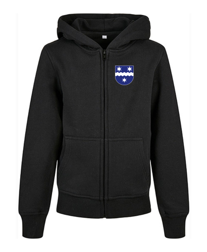 Kapuzenjacke | Kinder | schwarz | Wipperdorfer Carneval Club e.V.