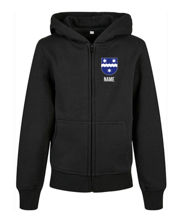 Kapuzenjacke | Kinder | schwarz | Wipperdorfer Carneval Club e.V.