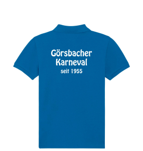 Polo Kinder | Stanley Stella Mini Sprinter | royal blue | Görsbacher Karnevalsverein