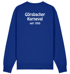Sweatshirt unisex | Stanley Stella Changer 2.0 | worker blue | Görsbacher Karnevalsverein