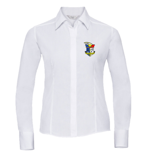 Bluse | langarm | Damen | weiss | Görsbacher Karnevalsverein