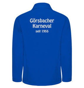 Softshelljacke für Herren | Roly nebraska | royal blau | Görsbacher Karnevalsverein