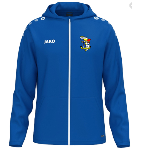 Trainingsjacke mit Kapuze Kinder/Herren | JAKO One | royal | Görsbacher Karnevalsverein