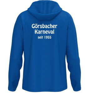 Trainingsjacke mit Kapuze Kinder/Herren | JAKO One | royal | Görsbacher Karnevalsverein