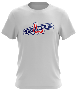 T-Shirt Unisex/Kinder | Build your Brand | Logo groß | weiß | SSV Erfurt Nord