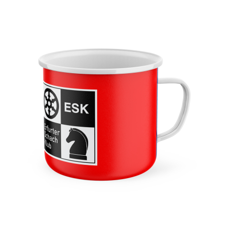 Emailletasse | Erfurter Schachklub