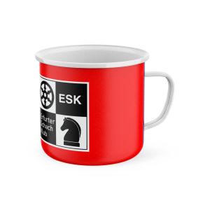 Emailletasse | Erfurter Schachklub