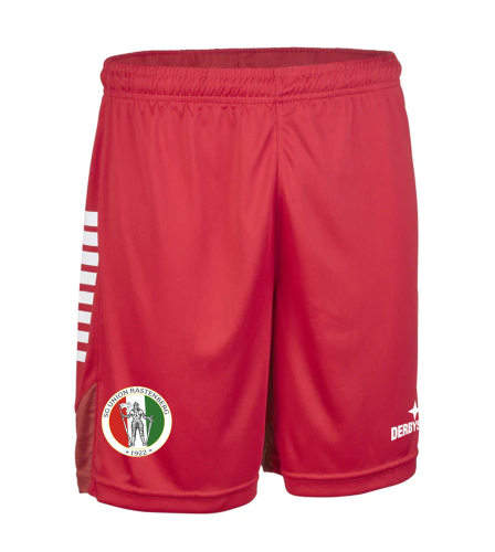 Shorts | Derbystar Madrid | Kinder/Herren | rot/weiss | SG Union Rastenberg