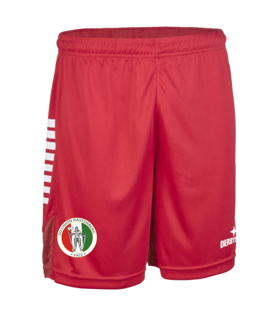 Shorts | Derbystar Madrid | Kinder/Herren | rot/weiss | SG Union Rastenberg