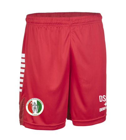 Shorts | Derbystar Madrid | Kinder/Herren | rot/weiss | SG Union Rastenberg