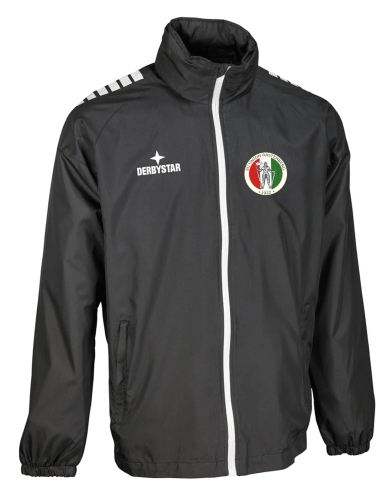 Allwetterjacke | Derbystar Madrid | Kinder/Herren | schwarz/weiss | SG Union Rastenberg