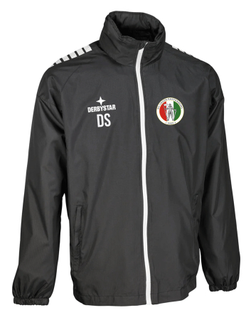 Allwetterjacke | Derbystar Madrid | Kinder/Herren | schwarz/weiss | SG Union Rastenberg