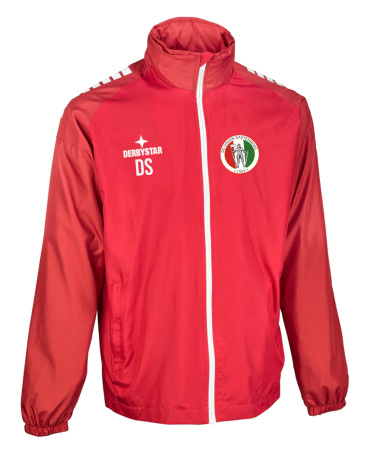 Allwetterjacke | Derbystar Madrid | Kinder/Herren | rot/weiss | SG Union Rastenberg