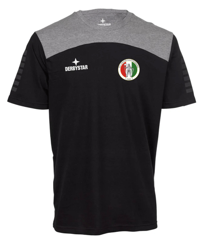 T-Shirt | Derbystar Ultimo | Kinder/Herren | schwarz/grau | SG Union Rastenberg