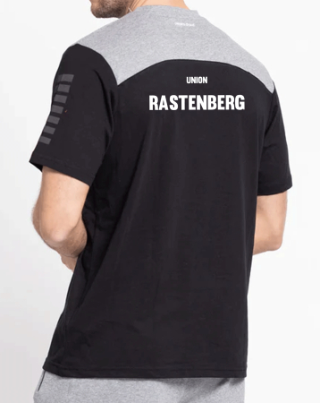 T-Shirt | Derbystar Ultimo | Kinder/Herren | schwarz/grau | SG Union Rastenberg