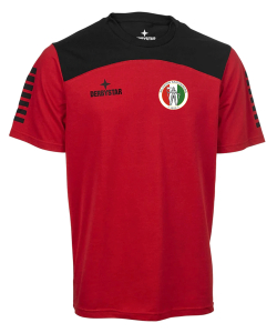 T-Shirt | Derbystar Ultimo | Kinder/Herren | rot/schwarz | SG Union Rastenberg