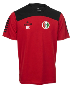 T-Shirt | Derbystar Ultimo | Kinder/Herren | rot/schwarz | SG Union Rastenberg