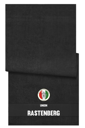 Badetuch/Strandtuch | schwarz | SG Union Rastenberg