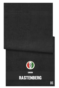 Badetuch/Strandtuch | schwarz | SG Union Rastenberg