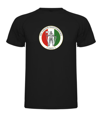 T-Shirt für Kinder/Herren | schwarz | Logo mittig | SG Union Rastenberg