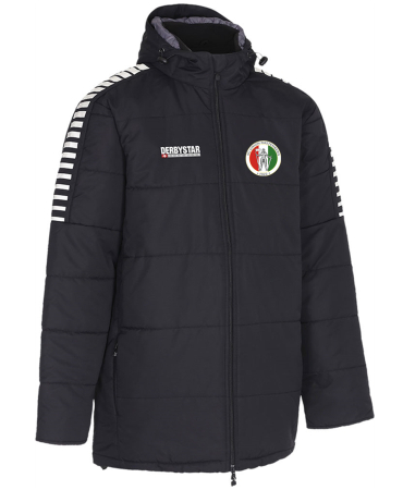 Stadionjacke Hyper | Derbystar | Kinder/Herren | schwarz/weiss | SG Union Rastenberg
