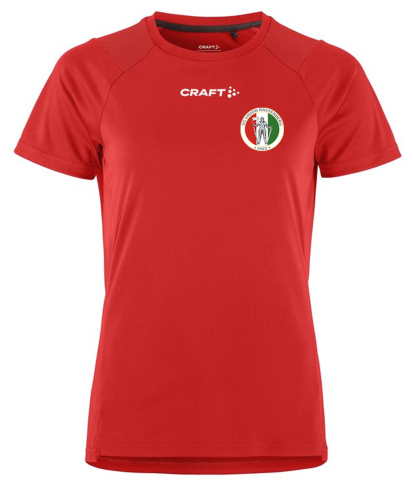 Rush 2.0 SS T-Shirt  CRAFT | Damen | rot | SG Union Rastenberg