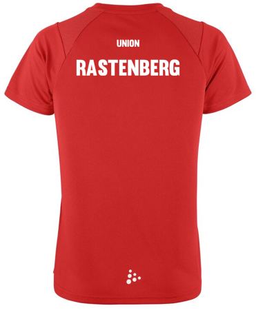 Rush 2.0 SS T-Shirt  CRAFT | Damen | rot | SG Union Rastenberg