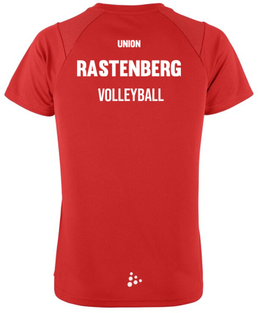 Rush 2.0 SS T-Shirt  CRAFT | Damen | rot | SG Union Rastenberg